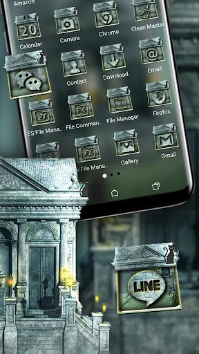 Haunted House Launcher Theme screenshot 2