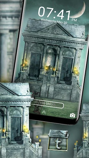 Haunted House Launcher Theme screenshot 4