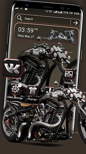 Motorbike Launcher Theme