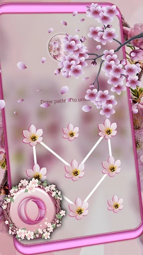Pink Cherry Blossom Theme screenshot 4