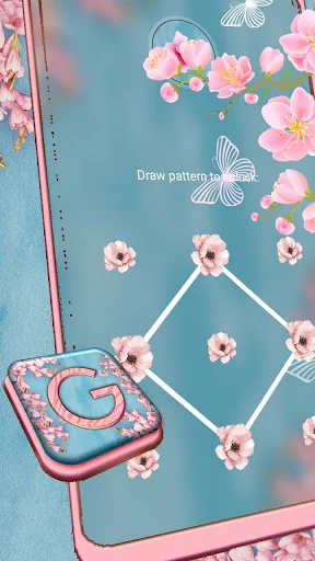 Pink Spring Flowers Theme screenshot 4