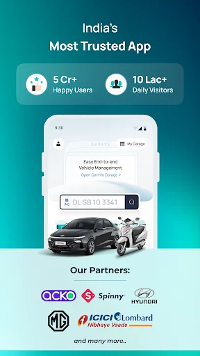 CarInfo - RTO Vehicle Info App screenshot 1