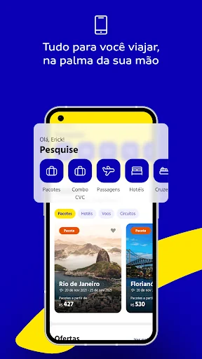 CVC: Voos, hotéis e ingressos screenshot 1