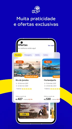 CVC: Voos, hotéis e ingressos screenshot 2