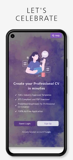 cvDragon Resume App: Create CV screenshot 1