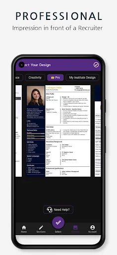 cvDragon Resume App: Create CV screenshot 4