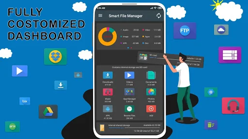 File Manager by Lufick screenshot 1