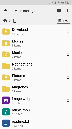 Cx File Explorer screenshot 2