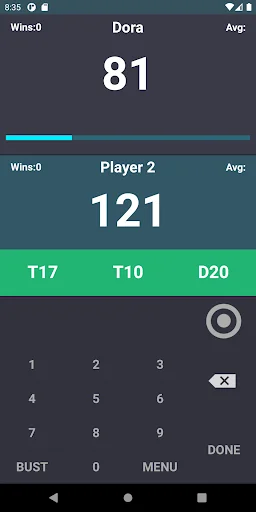 Darts Score Easy Scoreboard screenshot 3