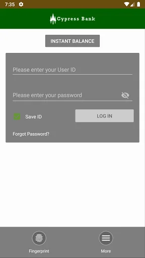 Cypress Bank Mobile Banking screenshot 2