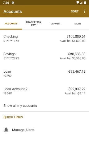 Cypress Bank Mobile Banking screenshot 3