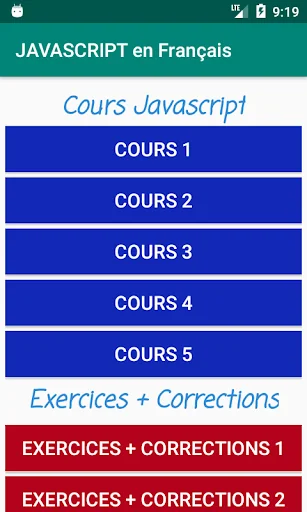 Javascript (Cours + Exercices