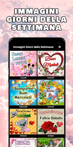 Immagini Giorni Settimana screenshot 1