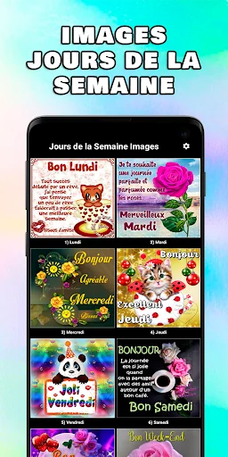 Images Jours de la Semaine screenshot 1