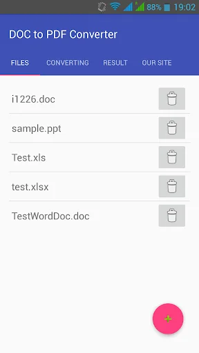 Document to PDF converter