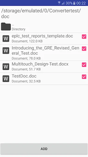 DOC to TXT converter screenshot 2