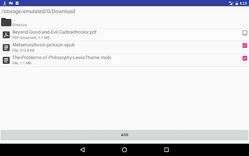 Ebook Converter screenshot 2