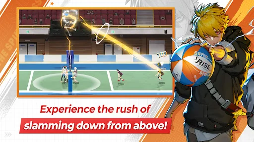 The Spike Cross - Volleyball screenshot 1