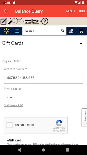 Gift Card Balance screenshot 4