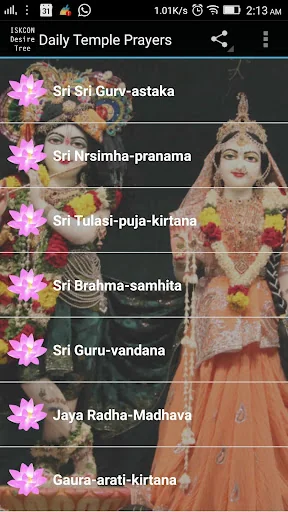 Daily Temple Prayers