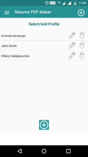 Resume PDF Maker / CV Builder screenshot 3