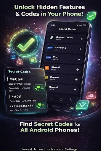 Mobile Secret Codes : Tricks screenshot 1