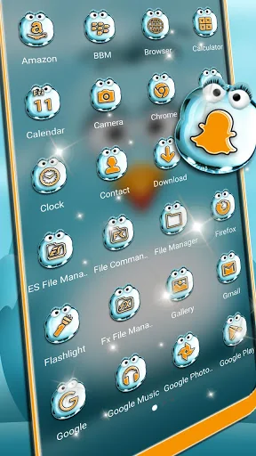 Cartoon Penguin Theme screenshot 2