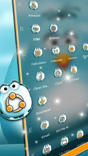 Cartoon Penguin Theme screenshot 3