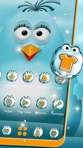 Cartoon Penguin Theme screenshot 4