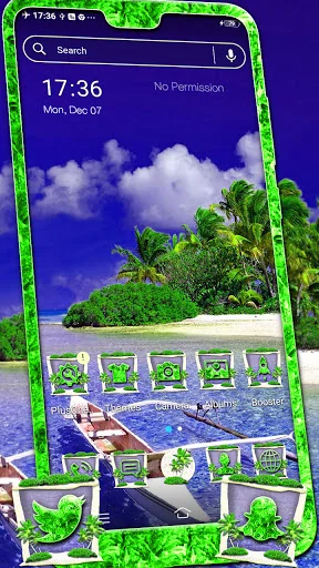 Sea Beach Boat Theme screenshot 1