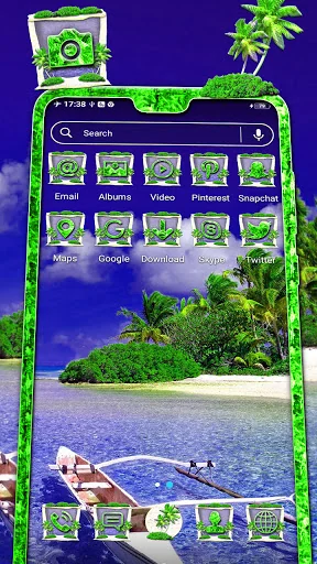 Sea Beach Boat Theme screenshot 3