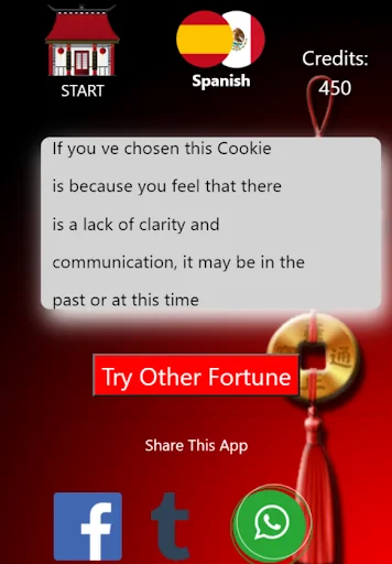 Fortune cookie app 2023 screenshot 2