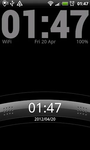 Simple Clock Live Wallpaper screenshot 4