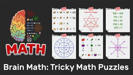 Brain Math: Puzzle Maths Games screenshot 1