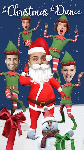 Christmas Dance – your face 3D screenshot 1