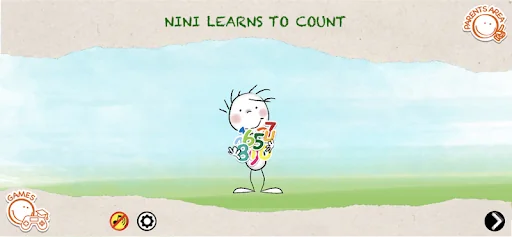 Nini learns to count