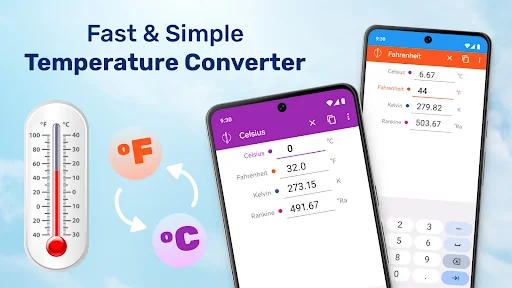 Temperature Metric Converter screenshot 1