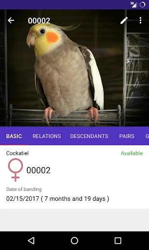 My Birds - Aviary Manager screenshot 2
