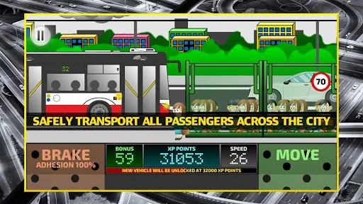 City Bus Driving Simulator 2D