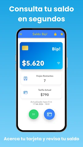 Saldo Bip! screenshot 1