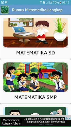 Rumus Matematika SD SMP SMA screenshot 1