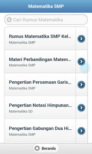 Rumus Matematika SD SMP SMA screenshot 3