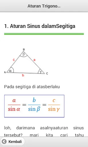 Rumus Matematika SD SMP SMA screenshot 4