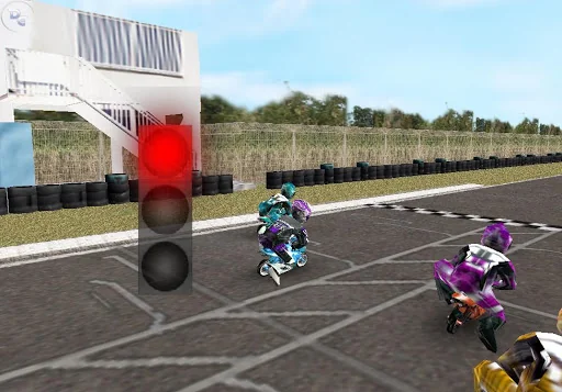 Pocket Bike Race screenshot 1