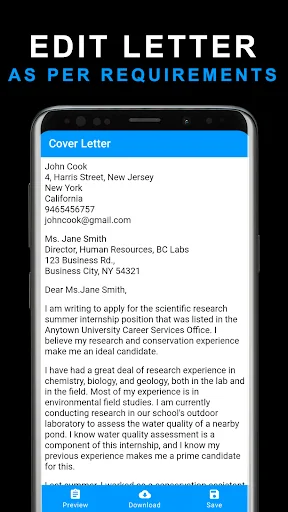 Cover Letter Maker screenshot 4