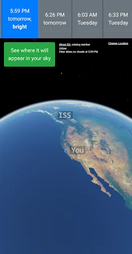 See A Satellite Tonight