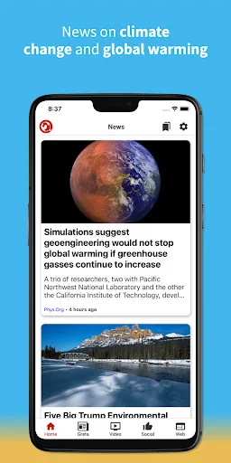 Climate Change News screenshot 1
