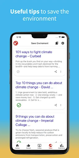 Climate Change News screenshot 4