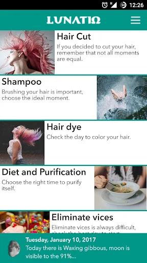 Lunatio - Health and Wellness screenshot 1