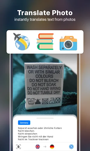 Translate Photo+ Scan Camera screenshot 1